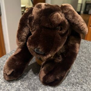 Folkmanis Chocolate Labrador Puppy Dog Full Body Hand Puppet 24”